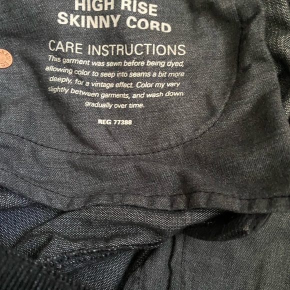 JCrew High Rise Skinny Cord. Size 27 - Picture 5 of 7